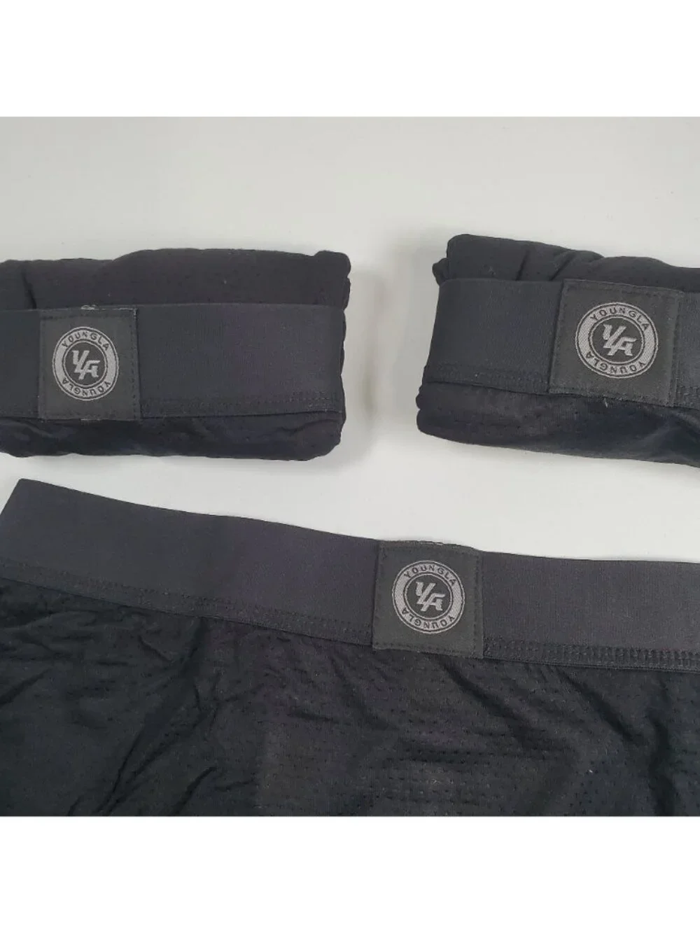 YOUNGLA Goat Boxer Briefs 3 Pack Men Size Large NWT Underwear Black Ultra Soft